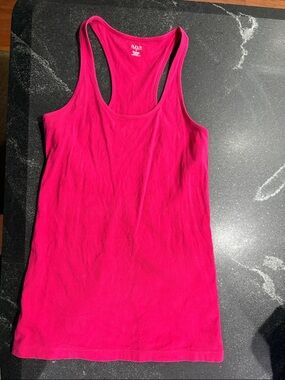 a.n.a Bright Pink Racerback Tank Top
